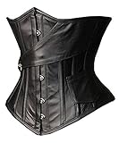 Camellias Womens Steampunk Gothic Steel Boned Underbust Waist Corsets