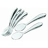 Guzzini – Gocce, Coffee/Yoghurt Spoons Set of 6, Clear, 2.8×3.8×14.5 cm