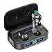 Wireless Earbuds,Xunpuls Bluetooth 5.0 in-Ear TWS Earbuds Auto Pairing Earphones with 2000mAh Charging Case LED Battery Display 95H Playtime, IPX5 Waterproof Built-in Mic Headsets for Sports Running