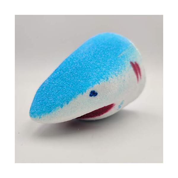 shark-bath-bomb-shark-attack-jaws-unique-gift-bath-fizzer-handmade-shark-bite Shark Attack Bath Bomb Vegan Approved Jaws Fizzer Bleeding Shark Bite Fun Unique Gift Blue Red Blood Boys Kids Girls…