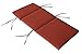 BOSSIMA Indoor Outdoor High Back Chair Cushions Replacement Patio Chair Seat Cushions Set of 2 Brick Red