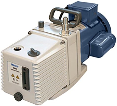Welch Vacuum 8920C-02 Direct Drive Vacuum Pump, Rotary Vane, 182 LPM, 0.0003 Torr, 230V with Schuko Plug
