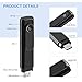 Mini Body Camera with USB Port DZFtech Body Spy Cam HD 1080P Wireless Portable Hidden Spy Body Cameras Wearable Video Recorder with Clip Body Camera (Camera with 32GB Card)