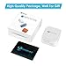 Wanshine 31W 6.2A Universal 4-Port USB Travel Wall Charger with Hidden LED Indicator Light - White
