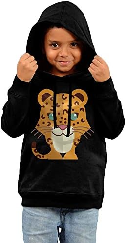 Youth Pullover Hood, Leopard Cotton Hoodie Sweatshirt For Boys Girls And Toddlers