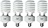 ALZO 45W Joyous Light Full Spectrum CFL Light Bulb 5500K, 2800 Lumens, 120V, Pack of 4, Daylight White Light