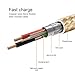 iPhone Charger Cable, Quntis 3Pack (3ft 6ft 10ft) Braided Charging and Syncing USB Lightning Charger Cord Certified for iPhone 7 7 Plus 6S 6 Plus 6S 6 SE 5S 5C 5 iPad Air Mini iPod Nano 7 (Gold)