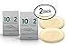 2 Pack 10S2 Salicylic Acid Sulfur Soap for Face Acne Blemishes. All Natural Scent. 10% Sulphur 2% Salicylic Acid