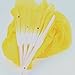 WHATWEARS 1.8m Colorful Belly Dancing Silk Bamboo Veils Dance Long Fans