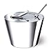 Métier Well Stainless Steel Condiment Server, Sugar Bowl with Lid and Spoon