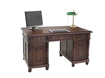 Schreibtisch Antik PC Schreibtisch Gründerzeit um 1880 Eiche B: 145 cm