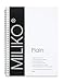 Miliko Transparent Hardcover B5 Blank Wirebound/Spiral Notebook/Journal Set-2 Per Pack, 7.1 Inches x 10 Inches(Blank)