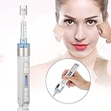 Injector Gun with Electric Intelligent Automatic for Facial Injection Hyaluronic Acid Wrinkle Anti-aging Pigment Acne Removal Face Rejuvenation Pen(#1 (Injector Pen Kit + US Plug))