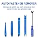 HongDiXiang 365 Pcs Auto Body Retainer Clips Plastic Fasteners Push Rivets Clips Set Tailgate Handle Rod Clip Door Trim Panel Clips with 1 Plastic Fastener Remover for GM Ford Chevy Toyota