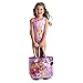 ATAZUA Rapunzel Swim Bag - Tangled: The Series Plastic with snap close