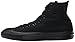 Converse Mens Chuck Taylor All Star High Top, 10.5 D(M) US, Black Monochrome