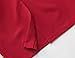 MUXXN Women's Vitnage Back Split Dresses OL Pencil Dress (Red XL)