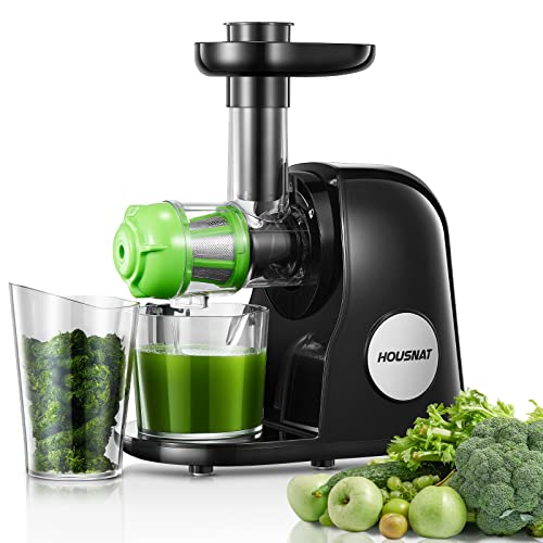 Juicer Machines, HOUSNAT Professional Celery Slow Masticating Juicer
