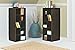 ClosetMaid 1546 Stackable 10-Cube Organizer, Espresso
