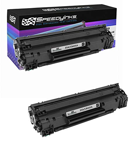 Speedy Inks - 2PK Compatible Replacement for HP 35A CB435A Black Laser Toner