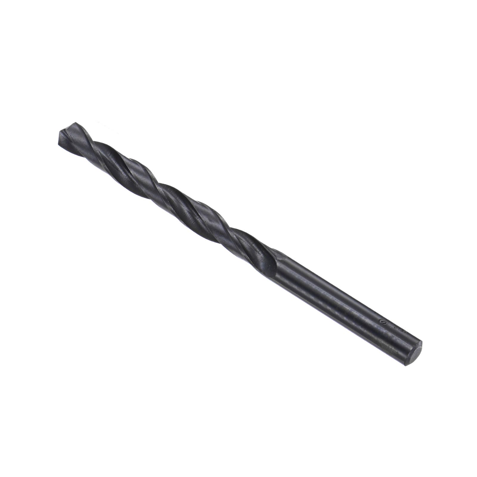 CoCud 6542 High Speed Steel Twist Drill Bits, 7.5mm Diameter 108mm Length, Black Oxide Straight Twist Jobber Drill Bit - (Applications: for Metal Woodwork Plastic Aluminum)