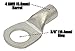 Simple Electric Solutions 4 Pack - 4 Guage - 3/8 Ring - Tinned Copper Marine Battery Welding Lug Terminal Connectors - Dual Wall Adhesive Heat Shrink Included