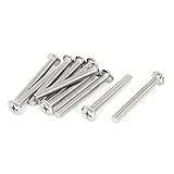 M6x50mm Phillips Countersunk Head Flush End Machine Screws Bolts 10pcs