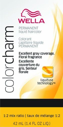 Wella Color Charm 5G/435 Light Golden Brown Permanent Liquid Hair Color Value Packs (2 pcs)