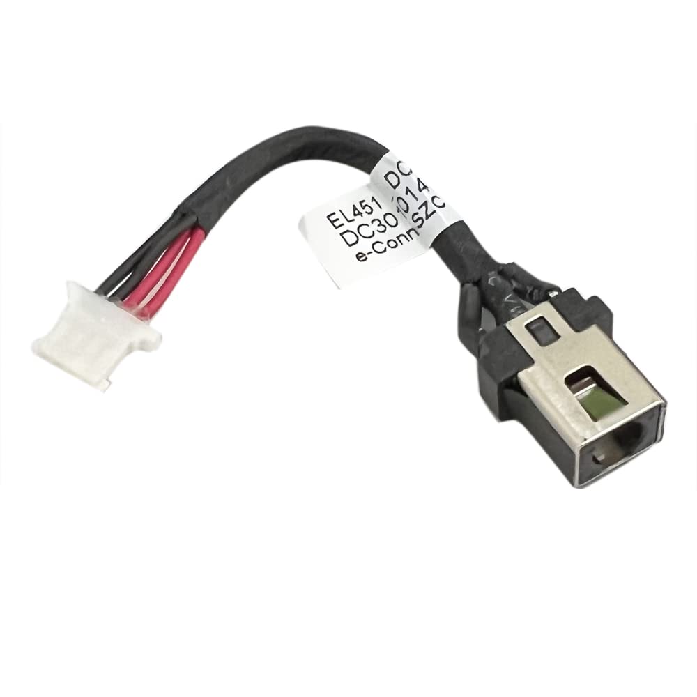 Gintai DC In Power Jack DC Jack DC Port Cable for Lenovo IdeaPad 5-14IIL05 14ITL05 14ALC05 S340-14IWL 14IML 14API 14IIL 15IML C340-15IWL S540-14IML 520-14IKB 710S plus-13IKB DC301014J00