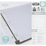 We R Memory Keepers Ring Page Protectors, 12 by 12-Inch, 50-Pack