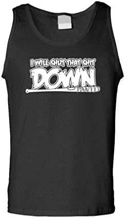 The Goozler I Will Shut That Shit Down - Negan Zombie - Mens Tank Top