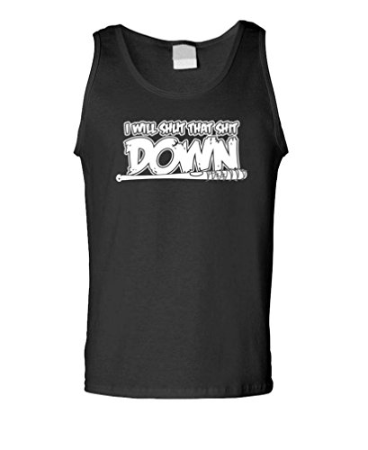 The Goozler I Will Shut That Shit Down - Negan Zombie - Mens Tank Top