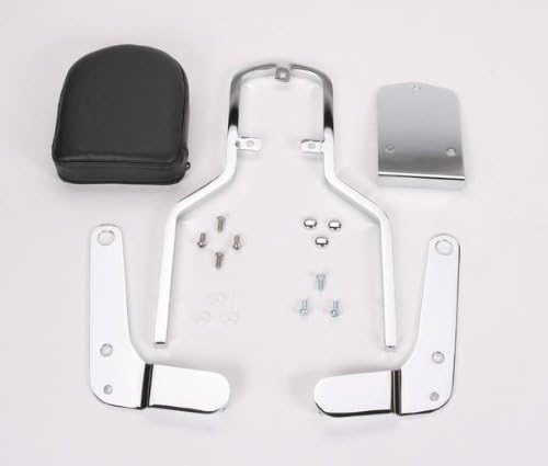 MC Enterprises Sissy Bar W/ Non-Studded Pad Chr for Hon Shadow 750 Spirit 01-10