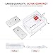 TSA Approved Clear Travel Toiletry Bag, Premium EVA Waterproof Travel Bag with Heavy Duty Zipper, Airline 3-1-1 Carry On Compliant Bag for Men Women- Great for Liquids/Bottles