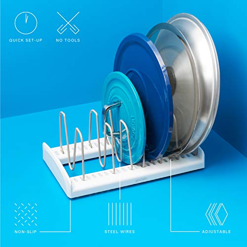 1 YouCopia+StoreMore+Adjustable+Holder+White