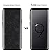 Galaxy S9 Screen Protector [ 2 Pack ][ Not Glass ], PLESON Samsung Galaxy S9 Screen Protector, [Case Friendly] [Full Coverage] Anti-Bubble Film Screen Protector (Black1)