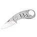 Promithi Utility Pocket EDC Folding Knife with Bottle Opener & Clip, Multipurpose for Camping, Hiking, Outdoor Activities, White