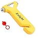 EXLIGHT Car Seatbelt Cutter, Safety Hammer Set of 8, Window Breaker Emergency Hammer, Multi-Purpose Life-Saving Auto Escape Tool