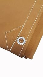 Mytee Products 12' x 20' Tan Canvas Tarp 12oz Heavy
