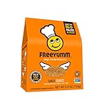 Gluten Free Nut Free Free Cookies, FreeYumm Ginger Cookies, Safe for School Allergen Free Snack Food for Kids, 21 Total Cookies