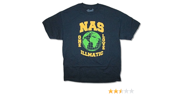 nas one love t shirt