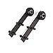 Unionline 6.6 Ft Sliding Barn Door Hardware Kit Country Style (8 FT Straight Style)
