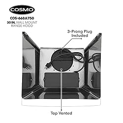 COSMO 668A750 Wall Mount Range Hood 380-CFM with