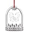 Waterford 12 Days of Christmas Lismore Partridge Crystal Ornament