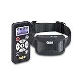 [New Generation] Cado 800 Yards Dog Training Collar Rechargeable Waterproof and Intensity Adjustable E-Collar with Automatic Anti-bark Static Vibration Beep Mode (For 1 dog)