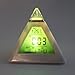 Domire 7 LED Color Change Pyramid Digital Alarm Clock