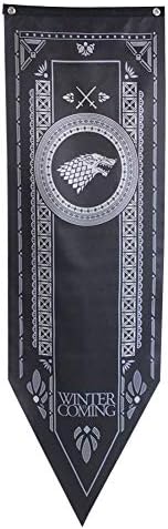 Purple GO2 Game of Thrones House Sigil Tournament Banner (18" by 60")(2)
