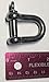 US STAINLESS 4 Pieces Stainless Steel 316 Forged D Shackle Marine Grade 5/16
