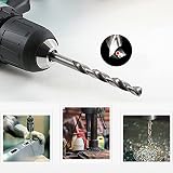 Kuou 5Pcs Extra Long Twist Drill Bits 150mm HSS Wood Drill Bit Set 2 3 3.5 4 5mm view 5