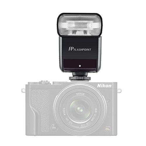 Flashpoint Zoom-Mini TTL R2 Flash With Integrated R2 Radio Transceiver - Nikon Compact Cameras (TT350N)
